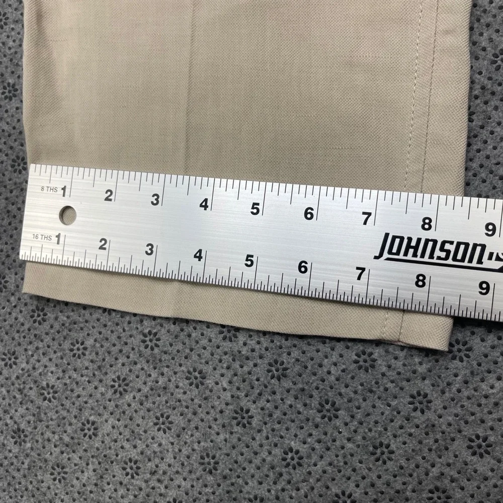 NEW Zara Man Mens Beige Linen Blend Straight Summer Trouser Pants Mens W32 x L30